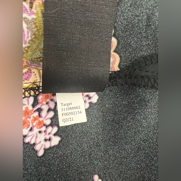 NWOT Who What Where By Target High Neck Floral Maternity Dress Size M - Picture 11 of 11